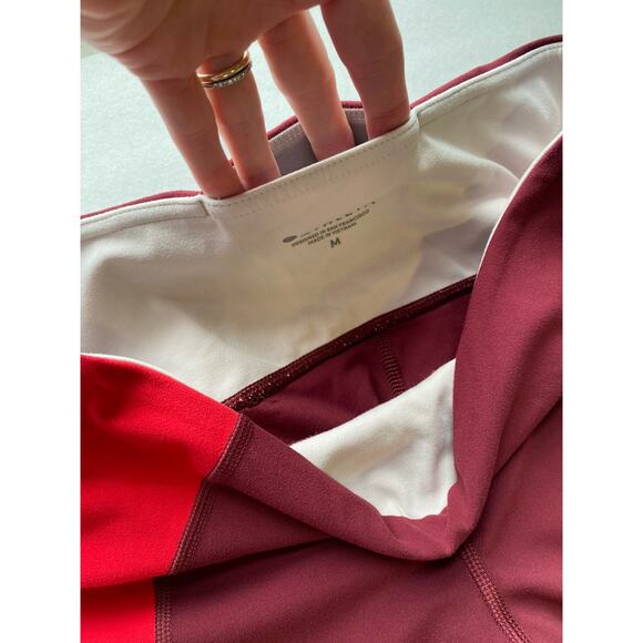 Athleta Leggings Womens Size Medium Elation ASYM 7/8 In Powervita Workout Pants - Picture 5 of 13